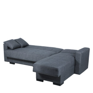 Καναπές κρεβάτι γωνιακός 236χ150χ78 MIRA ύφασμα INTERNOBASE 176552