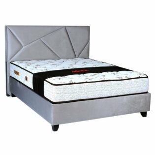 Κρεβάτι Snow  με αποθηκευτικό χώρο 160x200 χρώμα Sera 63
