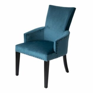 Πολυθρόνα υφασμάτινη μπλε 63.5 * 68.6 * 99.1cm