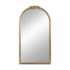 Artekko Decseg Καθρέπτης Δαπέδου Ξύλινος Χρυσός Κλασικό Design (69,60x4,6x133,1)cm