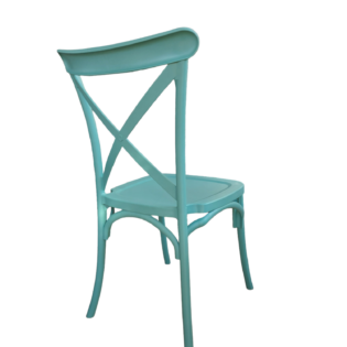 Καρέκλα στοιβαζόμενη σε βεραμάν χρώμα από πολυπροπυλένιο 48x52x91 cm
