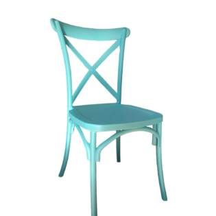 Καρέκλα στοιβαζόμενη σε βεραμάν χρώμα από πολυπροπυλένιο 48x52x91 cm