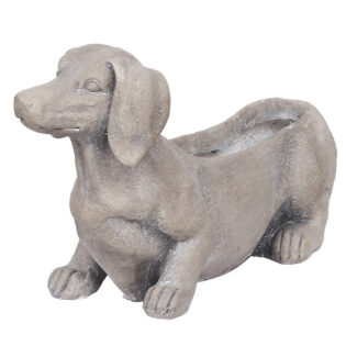 Artekko Danna Κασπώ Σκύλος από Μαγνήσιο Γκρι (51x17x30)cm