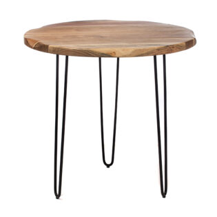 Τραπέζι τραπεζαρίας από ξύλο και μέταλλο